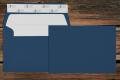 [16409390] Briefhüllen mit Seidenfutter B6 125x176 mm Haftklebend Jeans gerippt 100 g/qm
